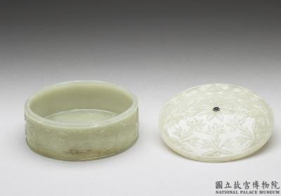 图片[2]-Jade round box, Mughal Empire-China Archive